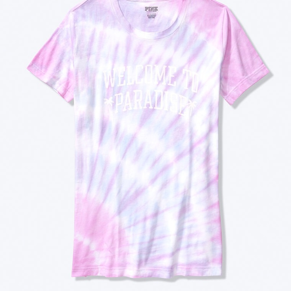 Light Purple Tie Dye T Shirt